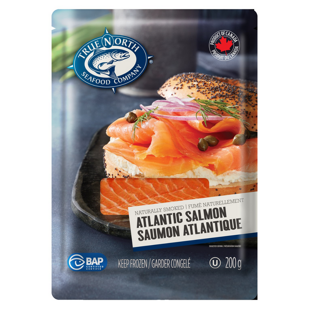 Cold Smoked Atlantic Salmon 200g – North Market Seafood